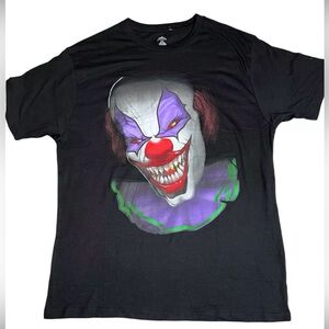 New Scary Horror Clown Halloween Movie T-shirt